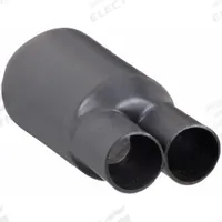 3M Heat Shrink Breakout Boot: 1 Pk, 3 in I.D. Before Shrinking, 1.9 in I.D. After Shrinking, 5 in Lg (MPN HDBB-230-1-250). Key specifications — Brand: 3M; Color: Black; _Pack Size: 1.