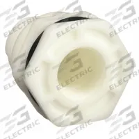 HAYWARD Bulkhead Tank Fitting: Polypropylene Body, 1 1/2 in Female NPT Threaded Inside, EPDM Gasket (MPN BFAS3015TES). Key specifications — Fitting Material: Polypropylene; Brand: HAYWARD.