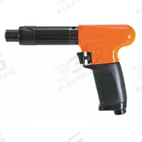 CLECO Air Screwdriver: 1/4 in, Heavy Duty, 1,100 RPM, Trigger and Push to Start, Variable Speed (MPN 19TCA04Q). Key specifications — attr1320791: 1/4 in; attr1320794: Trigger and Push to Start; attr1320795: Yes; attr1320833: CLECO.