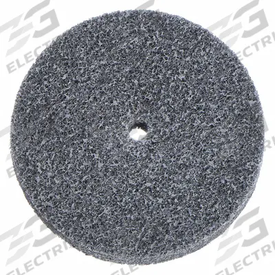 SCOTCH-BRITE Unitized Wheel: 6 in Dia x 1/2 in W, 1/2 in Arbor Hole, Silicon Carbide - Final Finishing Wheels for Stainless Steel & Nickel Alloys