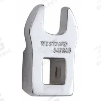 WESTWARD Crowfoot Socket Wrench: Alloy Steel, Chrome, 3/8 in Drive Size, 10 mm Head Size, Rounded (MPN 54PR46). Key specifications — attr309661: Alloy Steel; attr309662: Chrome; attr324934: WESTWARD.