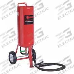 ALLSOURCE Portable Abrasive Blaster: Pressure Feed, 100 lb Media Capacity, 15 cfm (MPN 41600). Key specifications — Manufacturer Part Number: 41600; Brand: ALLSOURCE; Air Flow - Maximum: 15 cfm.