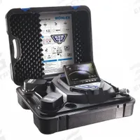 WOHLER Pipe Inspection System: VIS 350, 100 ft Lg., 8 in Max. Pipe Dia., 1 1/2 in Min. Pipe Dia. (MPN 6352). Key specifications — attr554899: Not Included; attr533194: Push-Button; attr533196: SD Card; attr553412: Not Included; attr529308: 6352.