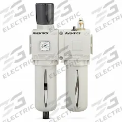 NUMATICS Filter Regulator Assembly: 1 in NPT, 9,000 lpm, 10 bar Max Op Pressure, 5 micron, Mist (MPN A653A0000005017). Key specifications — attr109588: 653; attr109546: Manual - Semi-automatic Drain; attr109524: NUMATICS.