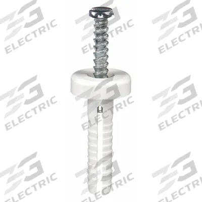 APPROVED VENDOR Anchor Rivet: 3/16 in Dia, 3/4 in Overall Lg, Mushroom, Nylon, Plain, Plastic - Nylon Removable Nail Drive Anchors