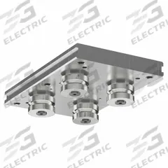 HEPCOMOTION GV3 Carriage: For 20 mm Rail Wd, Roller, GV3 Std Carriage, 22.4 mm Carriage Ht, Aluminum (MPN AU2018L100DRNS). Key specifications — Carriage Material: Aluminum; Roller Material: Stainless Steel; Size: 20; Brand: HEPCOMOTION; Features: Nitrile Seal; Type: GV3 Standard Carriage.