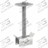 APPROVED VENDOR Grating Mount, Stainless Steel, 20PK: Grating Mount, 1/2" Threaded Stud, 20 PK (MPN SSGM X 5). Key specifications — Fits Minimum Bearing Bar Thickness: 1 in; Product Type: Grating Mount; Fits Maximum Bearing Bar Thickness: 1 in.