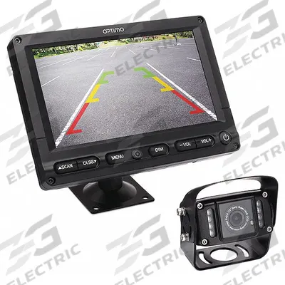 OPTIMO ELECTRONICS Camera System (MPN SYS-7311ED) - Backup & Dash Camera Kits