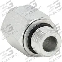 PARKER Metal Pipe Straight: Straight, Steel, 18 mm x 1/2 in, Male Threaded x Female NPT Threaded (MPN M18-1/2F8OHGS). Key specifications — Brand: PARKER; Maximum Operating Pressure: 5,000 psi; Connector Type: Adapter; (DO NOT SEND) Manufacturer Location: Globally Sourced; Fitting Pipe Size: 18 mm x 1/2 in.