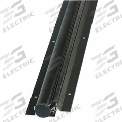 NATIONAL GUARD Door Finger Guard: 82 in Lg, 1 7/8 in Wd, Black, Black (MPN 2248 82 DKB). Key specifications — Brand: NATIONAL GUARD.