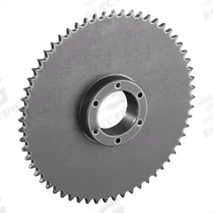 TSUBAKI Sprocket: For 50 Chain, 60 Teeth, 11.942 in Pitch Dia, 12.3 in Outside Dia, Steel (MPN 50SK60). Key specifications — attr85388: TSUBAKI; attr305233: SK.