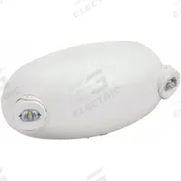 Emergency Light: LED, Damp Location Rated, 1.2 W Lamp Watt, 120 to 347V AC, 4.8 W Emergency Watt (MPN ELM2L UVOLT LTP M12). Key specifications — Environmental Rating: Damp Location Rated; Sub-brand: Contractor Select; Remote Capable: Yes; Adjustable Lamp Heads: Yes; Brand: LITHONIA LIGHTING; Standards: California Energy Commission Title 20 Section 1605.3; Series: ELM2L; Features: Constant Light Output Over Entire Discharge Period.