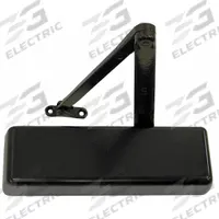 LCN Door Closer: Top Frame Mounting Type, Grade 1 - Heavy Duty, Bronze, 12 1/4 in Lg, 2 1/4 in Wd (MPN 4011-REG LH DKBRZ). Key specifications — Manufacturer Part Number: 4011-REG LH DKBRZ; Brand: LCN; Closer Series: 4010; Closer Type: Non-Hold Open; Location Use: Interior/Exterior; Spring Type: Adjustable; Product Type: Door Closer; Spring Size: 6.