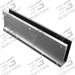 BEA Maglock Mounting Bracket: 1 in Lg, 9 13/16 in Wd, 1 5/8 in Ht (MPN 10UBRACKETUL). Key specifications — Product Type: Mounting Brackets; Material: Aluminum; Brand: BEA.