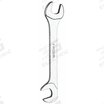 FACOM Open End Wrench: Alloy Steel, Satin, 3.203125 mm Head Size, 2 3/4 in Overall Lg - Metric, Double End, Open End Wrenches