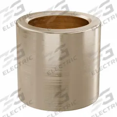 Sleeve Bearing: Bronze, SAE 841, 15 mm Bore, 21 mm OD, 20 mm Lg, 49,938 lb/sq in-fpm Max PV, 10 PK (MPN AAM1521-20B). Key specifications — System of Measurement: Metric; Material Grade: SAE 841; Brand: OILITE.
