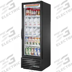TRUE REFRIGERATION Refrigerated Merchandiser: 79 in x 27 in x 30 3/8 in, Black, Swing, 4 Shelves (MPN FLM-27~TSL01). Key specifications — attr1277723: TRUE REFRIGERATION; attr1277683: R-290; attr1277688: Swing; attr1277691: Yes; attr1277694: Black; attr1280729: FLM.