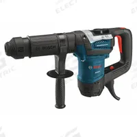 BOSCH Demolition Hammer Kit: Corded, Chipper, SDS-Max, 5.6 ft-lb, 2,800 bpm, 12.4 lb Wt, 120V AC (MPN DH507). Key specifications — attr113892: 120V AC; attr113880: Continuous; attr113860: BOSCH.