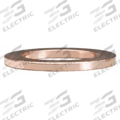 SUR&R Brake Line Washer: Brake Line Washer, Copper, 23/32 in Outside Dia, 10 Pieces, 10 PK (MPN BRC247). Key specifications — Material: Copper; Product Type: Brake Line Washer; Brand: SUR&R; Color: Bronze.