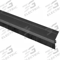 NATIONAL GUARD Door Weatherstripping: Brush Insert, 6 ft Lg, 1 1/4 in Wd, 1 3/16 in Ht (MPN A626DKB-72). Key specifications — Insert Material: Nylon; Flange Material: Aluminum; Brand: NATIONAL GUARD.