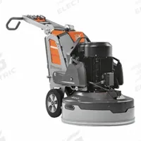 HUSQVARNA Corded Floor Grinder: Walk-Behind, Planetary, 3 Discs, 3 in Disc Dia., 31.5 in Grinding Wd (MPN 970605005). Key specifications — attr122134: HUSQVARNA; attr122160: Walk-Behind; attr122165: Clockwise/Counterclockwise.