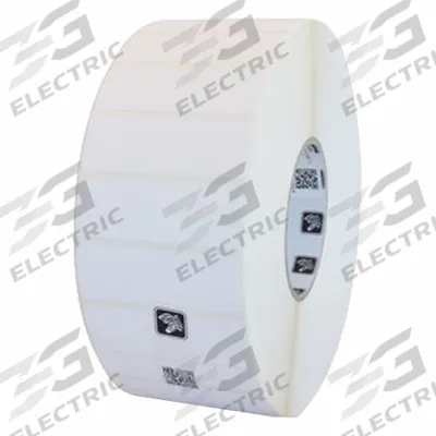 ZEBRA Barcode Printer Labels: 3 in Label Wd, 1 in Label Ht, White, 3 in Core Dia. - Industrial Thermal Transfer Labels