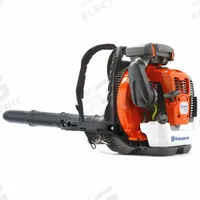 HUSQVARNA Gas-Powered Backpack Blower: Gas-Powered, 972 cfm Max Air Flow, 237 mph Max Air Speed (MPN 570BFS). Key specifications — Brand: HUSQVARNA; Engine Cycle: 2-Cycle; Manufacturer Part Number: 570BFS; Throttle Location: Hip.