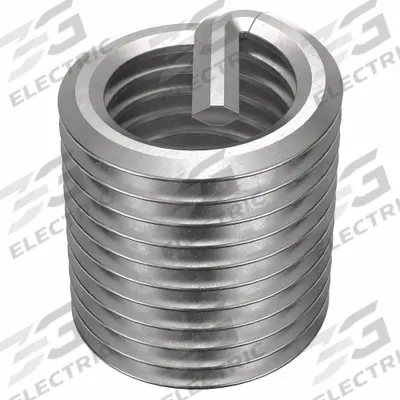 APPROVED VENDOR Helical Insert: Tanged Tang Style, Free-Running, M8-1.00 Thread Size, Plain - Free-Running Tanged Helical Inserts