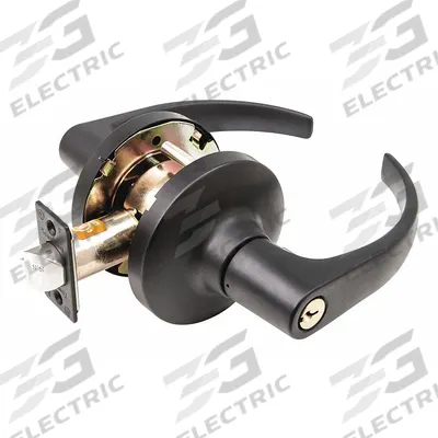 TOWNSTEEL Door Lockset: Office Lever Locksets, Bronze