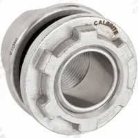CALBRITE Hubs (Myers) for RMC/IMC: 2 1/2 in Trade Size, 3 5/8 in Overall Lg, 316 Stainless Steel (MPN S62500LT00). Key specifications — Insulated: Yes; Thread Size: 2-1/2"; Thread Type: NPT; Brand: CALBRITE.