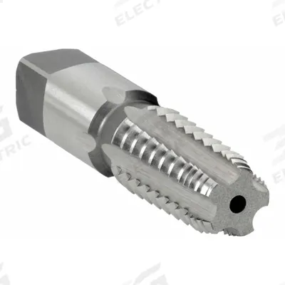 CHICAGO-LATROBE Pipe and Conduit Thread Tap: 1/4"-18 NPTF, 5 Flute, Semi-Bottoming Chamfer (MPN 385786) - Interrupted-Thread Pipe Taps