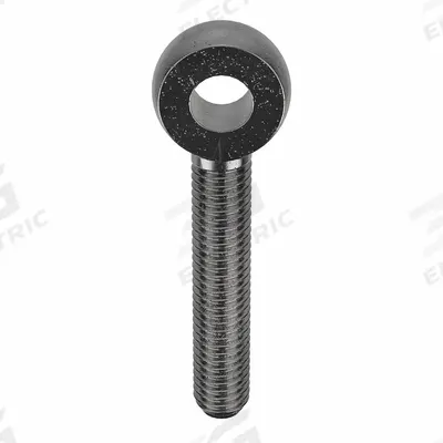 APPROVED VENDOR Fixed Rod End: Steel, Black Oxide, Right Hand, M10-1.50 Thread Size - Steel Male Threaded Fixed Rod Ends