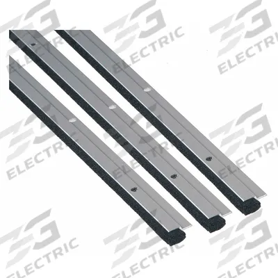 NATIONAL GUARD Door Weatherstripping: Screw-In Mounting, EPDM, 7 ft Overall Lg - Door Perimeter Seal Kits