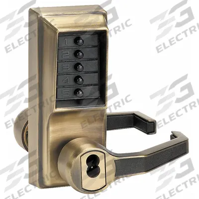 SIMPLEX Mechanical Push Button Lockset: ADA Compliant - Mechanical Keyless Access Locksets