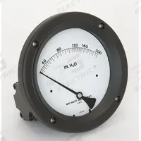 MIDWEST INSTRUMENT Differential Pressure Gauge: Back, 1/4 in NPT Female, Model 142, 4 1/2 in Dial (MPN 142-AC-00-OO-200H). Key specifications — Sensor Type: Diaphragm; Series: Model 142; Housing Material: Aluminum; Certificate of Calibration: Not Included.
