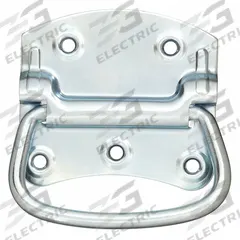 MONROE PMP Folding Pull Handle: Unthreaded Holes, Steel, Silver, 0.41 in (MPN PH-0316). Key specifications — Screw Size: #12; Brand: MONROE PMP; Color: Silver.