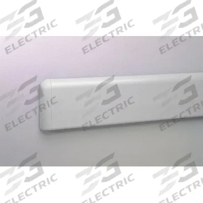 PAWLING Wall Guard: WG-4, PETG, Silver Gray, 4 in Overall Ht - PETG Crash Rails & Bumper Guards