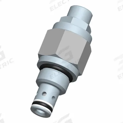 BUCHER HYDRAULICS Cartridge Valve: Screw-In, Screwdriver Adjustment, C08-20 Valve Cavity Size - Pressure Control Cartridge Valves