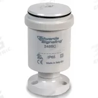 EDWARDS SIGNALING Base for Stacklight 48mm: Tower Light Base, For 200 Class, 2 5/16 in Overall Ht (MPN 248BC). Key specifications — Brand: EDWARDS SIGNALING; Compatible with Series: 200 Class; Connection Type: Interlock; Housing Color: Gray; IP Rating: IP65; Manufacturer Part Number: 248BC.