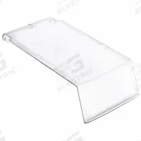 QUANTUM STORAGE SYSTEMS Lid: 10 7/8 in x 5 1/2 in, Clear, Plastic (MPN COV230). Key specifications — Brand: QUANTUM STORAGE SYSTEMS; Material: Plastic; Color: Clear; Compatible Manufacturer Model Number: QUS230.