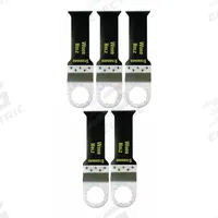 FEIN Oscillating Tool Blade: 1 1/4 in Blade Wd, 3 1/16 in Overall Lg, Flush Cutting, 5 Pieces, 5 PK (MPN 63502123046). Key specifications — attr1097473: Plastic; attr1097476: FEIN; attr1097456: Flush Cutting.