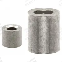 PRIME-LINE Ferrule and Stop: Aluminum, 4 5/8 in Overall Ht, 2 23/32 in Overall Wd, 1 PR (MPN GD 12151). Key specifications — Brand: PRIME-LINE; Material: Aluminum; Product Type: Ferrule and Stop.