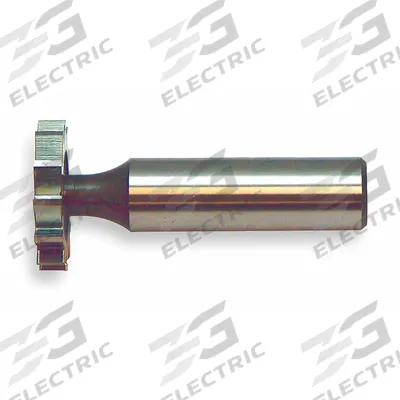 KEO Standard Keyseat Cutter: Cobalt, Staggered Tooth, 1-1/4" Dia, 5/16" Thick - Fast-Cutting Cobalt Keyseat Milling Cutters