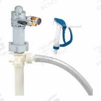 FINISH THOMPSON Air Drum Pump Kit: 31 gpm Max. Flow Rate, 1,200 cps Max. Viscosity, PP/PVDF (MPN SFV-40 & M6 Kit). Key specifications — Brand: FINISH THOMPSON; Suction Tube Material: PP/PVDF.