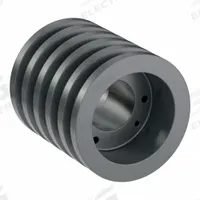 APPROVED VENDOR V-Belt Pulley: B40, 5 Groove, 4.35 in OD, Bushed Bore, SD, Quick Detachable (MPN 5B40SD). Key specifications — Pulley Industry Number: B40; Pitch Diameter: 3.6 in (4L, A); For Belt Section (broad, with similar types): 4L, A, or AX.