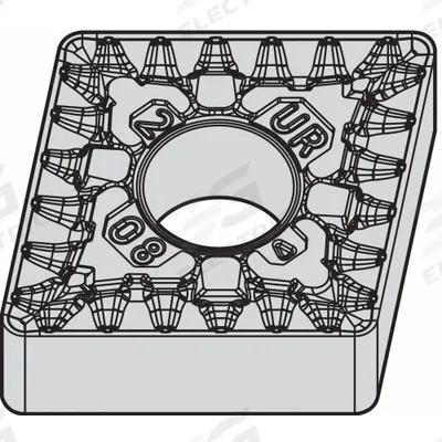 WIDIA Diamond Turning Insert: CNMG433UR - Diamond Indexable Turning Inserts