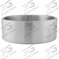 AMERICAN METALCRAFT Bowl: Pretty Polished Rims, 338 oz Capacity, 14 in Dia, Stainless Steel, Silver (MPN DWB14). Key specifications — Brand: AMERICAN METALCRAFT; Color: Silver; Material: Stainless Steel; Product Type: Double Wall Bowl.