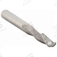 CLEVELAND Ball End Mill: Carbide, 2 Flute, 7/16" Mill Dia, 2" LOC, 4" OAL (MPN C60953)