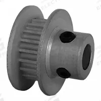 DAYTON Timing Pulley: Modified Curvilinear, Fixed, For GT Timing Belt Section, For 3 mm Belt Wd (MPN 19-2P03-6FA2). Key specifications — Brand: DAYTON; Finish: Clear Anodized; For Belt Series: Powerhouse®.