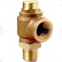 AQUATROL Adjustable Relief Valve: MNPT x FNPT, 1/4 in x 1/2 in, Bronze, 200 psi Max. Op Pressure (MPN 55AA1M2U1-25). Key specifications — Brand: AQUATROL.